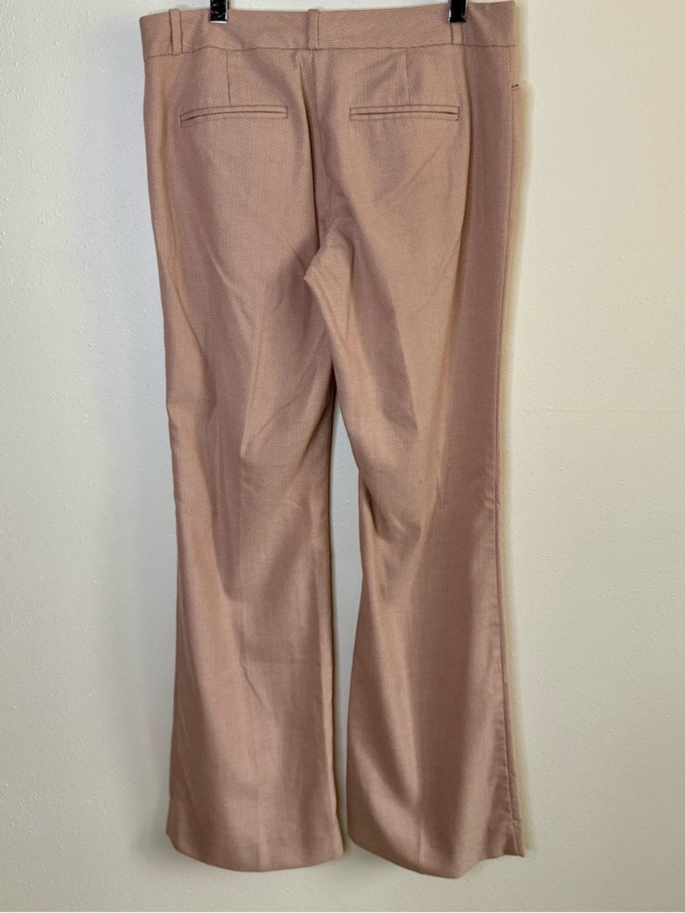 The Limited Drew Fit High Rise Dress Pants 6 Blush Taupe Wide Leg Workwear - Picture 4 of 6